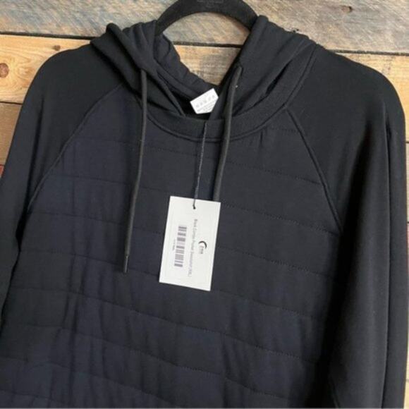 Zyia Black Combo Pocket Hooded Sweatshirt‎ Size XXL - Picture 3 of 10